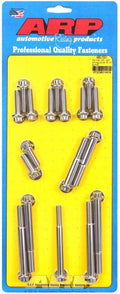 ARP 490-1501 Stainless Steel Timing Cover and Water Pump Bolt Kit for Pontiac V8