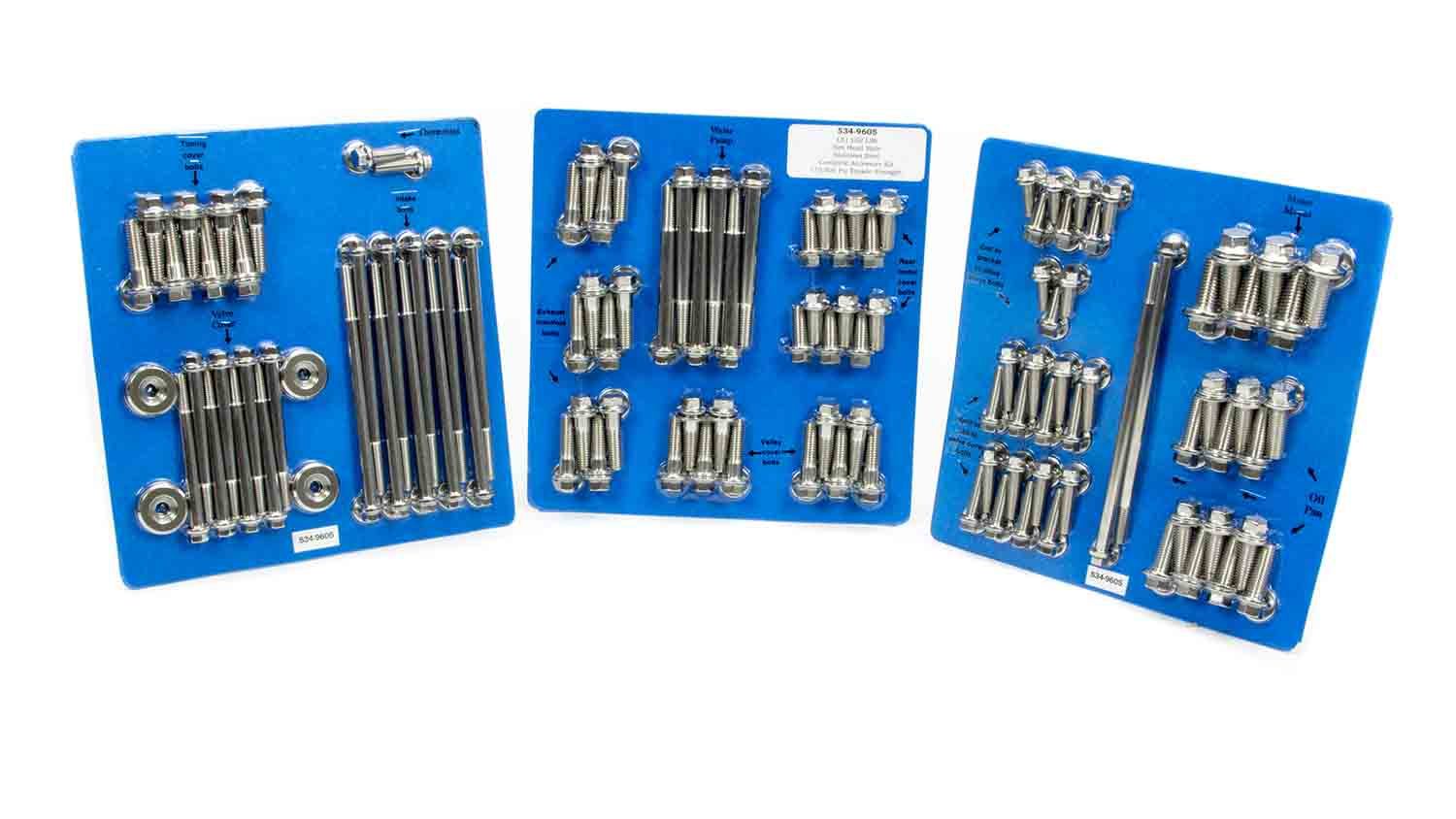 ARP GM LS Series Stainless Steel Engine and Accessory Fastener Kit 6-Point