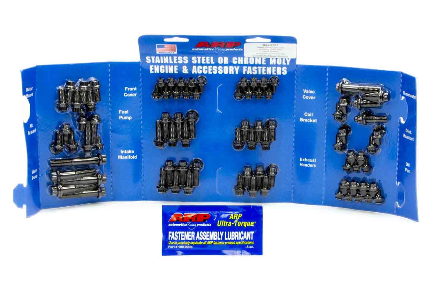 ARP SBC Complete Engine Fastener Kit 12 Point Chromoly Black Oxide