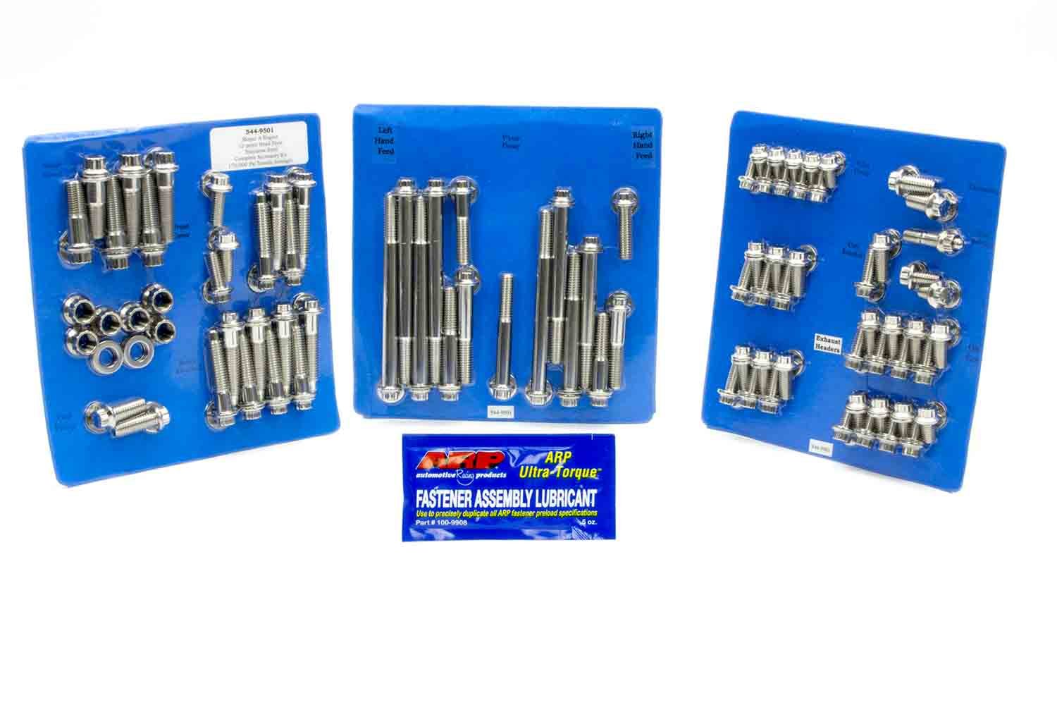 ARP SBM S/S Complete Engine Fastener Kit 12 Point Head for Small Block Mopar