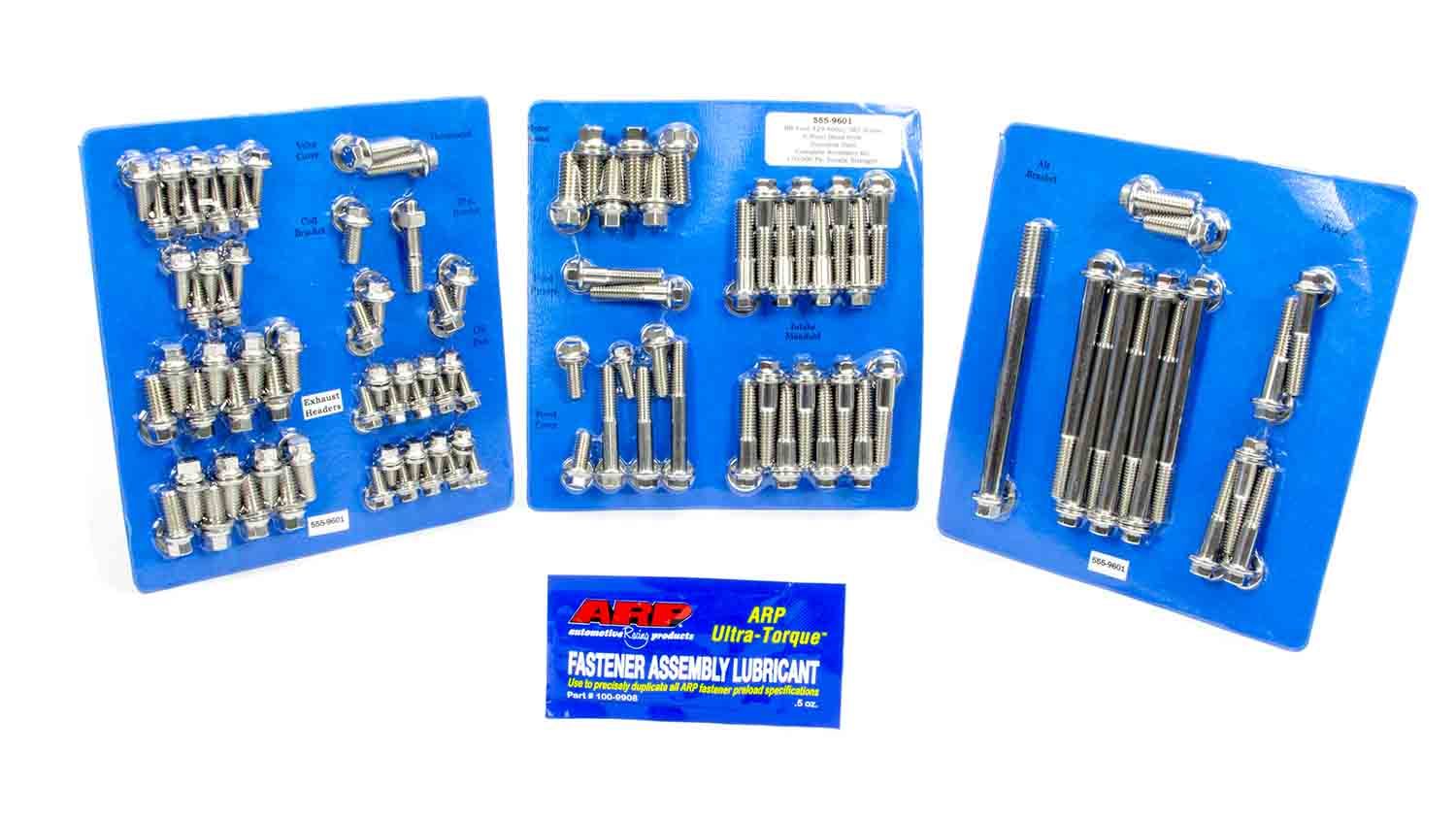 ARP BBF S/S Complete Engine Fastener Kit 6 Point for Big Block Ford