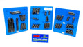 ARP 594-9801 Pontiac Complete Engine Fastener Kit, Hex Head, Chromoly, Black Oxide for V8 Engines