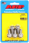 ARP 615-0750 Stainless Steel 3/8-16 x 0.75 Inch Bolt Kit with 12-Point Head, Set of 5
