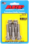 ARP 615-1750 Stainless Steel Bolt Kit with 3/8-16 Thread, 1.75 Inch Length, 12-Point Head, Set of 5