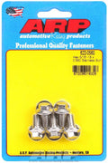 ARP 622-0560 Stainless Steel Bolt Kit with 5/16-18 Thread, 0.56 Inch Length, 3/8 Inch Hex Head, Polished Finish, Set of 5