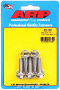 ARP 622-1000 Stainless Steel Bolt Kit, 5/16-18 x 1 Inch, 3/8 Inch Hex Head, Set of 5