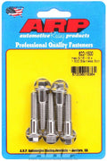 ARP 622-1500 Stainless Steel Bolt Kit with 5/16-18 Thread, 1.5 Inch Length, 3/8 Inch Hex Head, Polished Finish, Set of 5