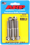 ARP 622-2250 Stainless Steel Bolt Kit, 5/16-18 Thread, 2.25 Inches Long, 3/8 Inch Hex Head, Set of 5