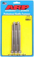 ARP 622-4500 Stainless Steel 5/16-18 x 4.5 Inch Bolt Kit with 3/8 Inch Hex Heads