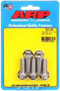 ARP 623-1000 Stainless Steel Bolt Kit, 3/8-16 Thread, 1 Inch Length, Polished Finish, Set of 5