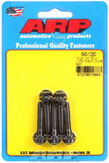 ARP 640-1250 Bolt Kit, 1/4-20 Threads, 1.25 Inch Length, 12-Point Black Oxide Chromoly, Set of 5