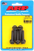 ARP 641-1250 Bolt Kit, 5/16-18 Thread, 1.25 Inch Length, 12-Point Black Oxide Chromoly, Set of 5