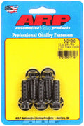 ARP 642-1000 Bolt Kit with 3/8-16 Thread, 1 Inch Length, 12-Point Head, Chromoly Steel, Black Oxide Finish, Set of 5
