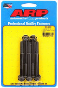 ARP 651-3000 Bolt Kit with 5/16-18 Thread, 3 Inch Length, 3/8 Inch Hex Head, Chromoly Steel, Black Oxide Finish, Set of 5
