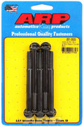 ARP Bolt Kit 651-3500 5/16-18 Thread, 3.5 Inch Length, Black Oxide Chromoly, Hex Head, Set of 5