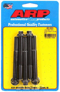 ARP 652-3500 Bolt Kit with 3/8-16 Thread, 3.5-Inch Length, Black Oxide Chromoly Hex Head, Set of 5
