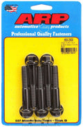 ARP 653-2500 Bolt Kit with 7/16-14 Threads, 2.5 Inch Length, Black Oxide Chromoly Hex Head, Set of 5