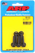 ARP 660-1002 Chromoly Bolt Set with 6mm Diameter, 1 Inch Thread Length and 8mm Hex Head