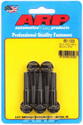 ARP 661-1005 8mm x 1.25 Inch Thread Length Chromoly Bolt Set, Black Oxide Finish, 10mm Hex Head, 5 Pieces