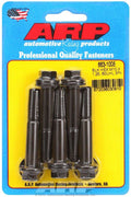 ARP 663-1008 Chromoly Black Oxide 10mm x 1.25 x 60mm Bolt Set, 12mm Hex Head, Universal Fit, Pack of 5