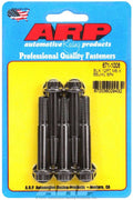 ARP 671-1008 Bolt Kit, 8mm x 1.25 x 55mm, Black Oxide, 12-Point Head, Chromoly Steel, Set of 5