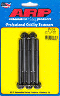 ARP 671-1018 Bolt Kit with 8mm x 1.25 Thread, 85mm Length, 12-Point Head, Chromoly, Black Oxide Finish, Set of 5
