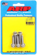 ARP 711-1000 Stainless Steel 1/4-28 x 1 Inch Threaded Bolt Kit with 12-Point Head, Set of 5