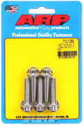 ARP 712-1250 Stainless Steel Bolt Kit, 5/16-24 Thread, 1.25 Inches Long, 12-Point Head, Polished Finish, Set of 5