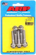ARP 712-1500 Stainless Steel Bolt Kit with 5/16-24 Thread, 1.5 Inch Length, 12-Point Head, Polished Finish, Set of 5