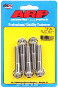ARP 713-1750 Stainless Steel 3/8-24 x 1.75 Inch Bolt Kit with 12-Point Head, Set of 5