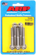 ARP 722-2000 Stainless Steel Bolt Kit with 5/16-24 Thread, 2 Inch Length, Polished Finish, Set of 5