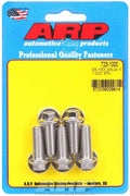 ARP 723-1000 Stainless Steel 3/8-24 x 1 Inch Hex Head Bolt Set of 5