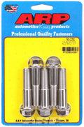 ARP 745-2250 Stainless Steel Bolt Kit, 1/2-20 Thread Size, 2.25 Inch Length, Polished Finish, Hex Head, Set of 5