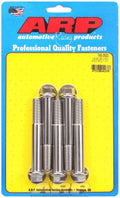 ARP 745-3500 Stainless Steel Bolt Kit, 1/2-20 Thread, 3.5 Inch Length, 9/16 Inch Hex Head