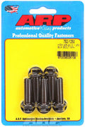 ARP 752-1250 Bolt Kit with 3/8-24 x 1.25 Inch Hex Head Screws in Chromoly Black Oxide Finish, Set of 5