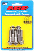 ARP 761-1004 Stainless Steel Bolt Kit with 8 mm x 1.25 Thread, 35 mm Length, 10 mm Hex Head, Set of 5