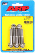 ARP Stainless Steel Bolt Kit 8 mm x 1.25 x 45 mm with 10 mm Hex Head, Set of 5