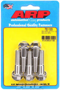 ARP 762-1005 Stainless Steel Hex Bolts 10mm x 1.50 Thread, 40mm Length, 12mm Hex Head, Set of 5