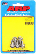 ARP 770-1016 Stainless Steel Bolt Kit with 6mm x 1.00 Thread, 12mm Length, 8mm 12-Point Head, Set of 5