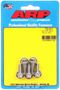 ARP 770-1017 Stainless Steel 6mm x 1.00 Thread Bolt Kit with 12-Point Head, 16mm Length, Set of 5