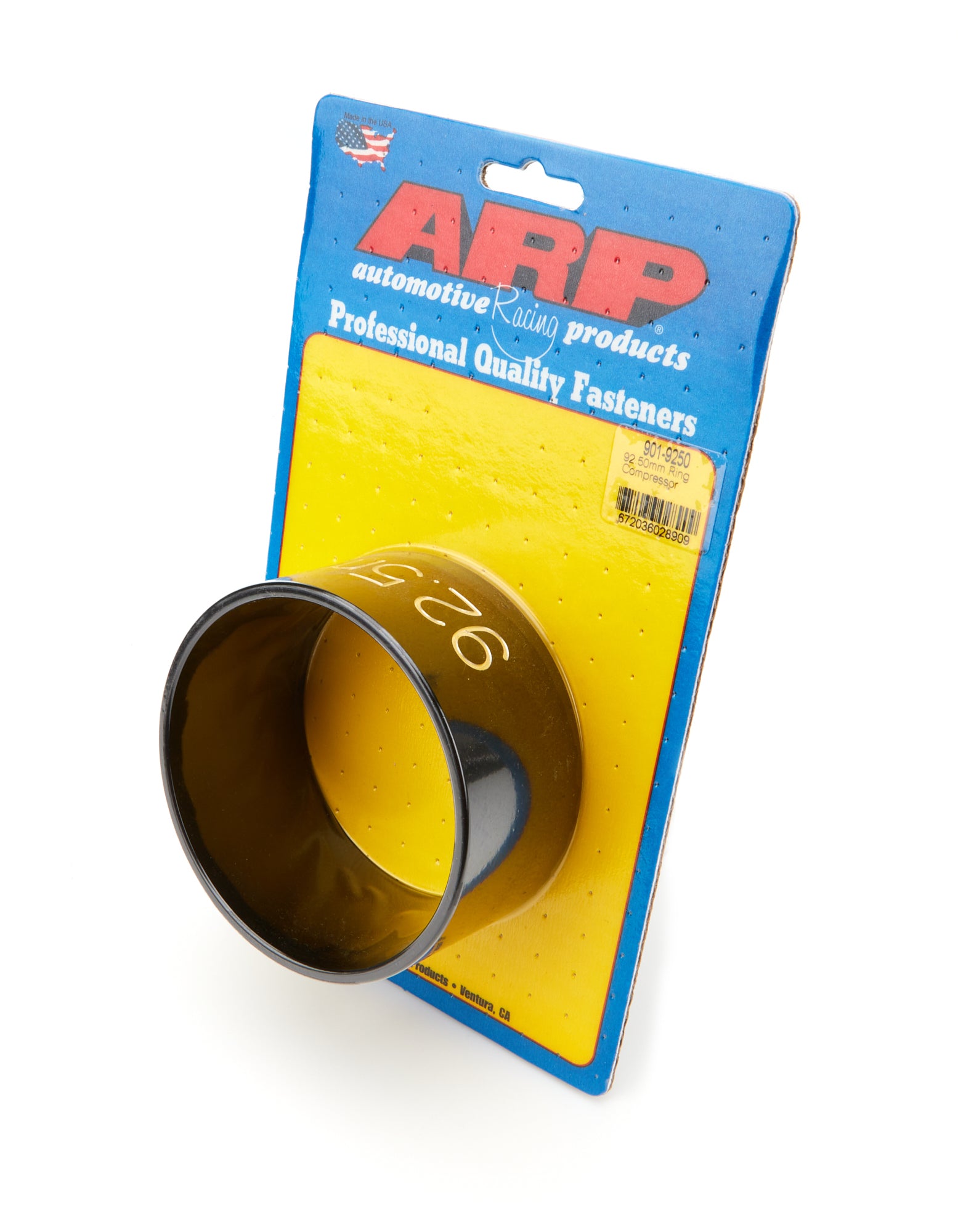 ARP Piston Ring Compressor 92.5mm Tapered Aluminum Black Anodized