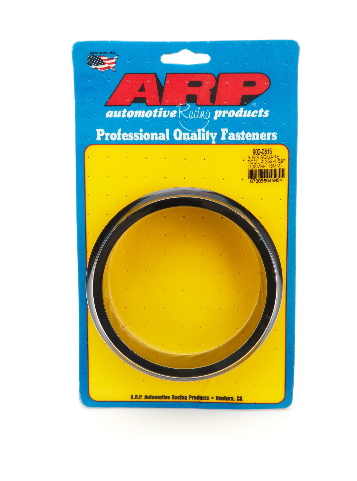 ARP Piston Ring Square Tool 902-0815 for 108-115 mm Bore, Aluminum, Black Anodized