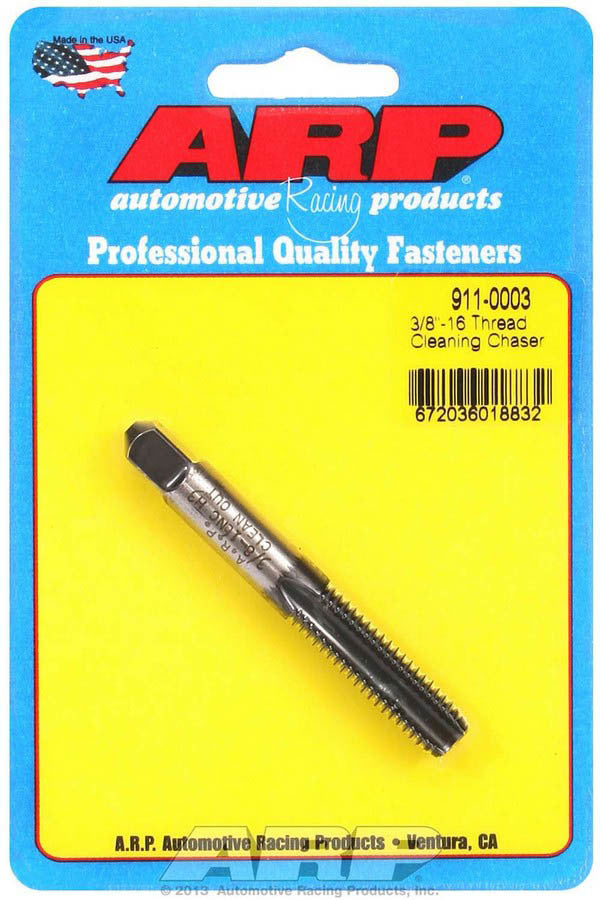 ARP Thread Cleaning Tap 3/8-16 Male Steel