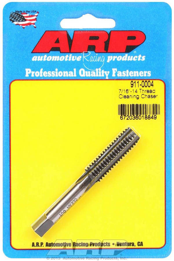 ARP Thread Cleaning Tap 7/16-14 Male Thread Steel Universal