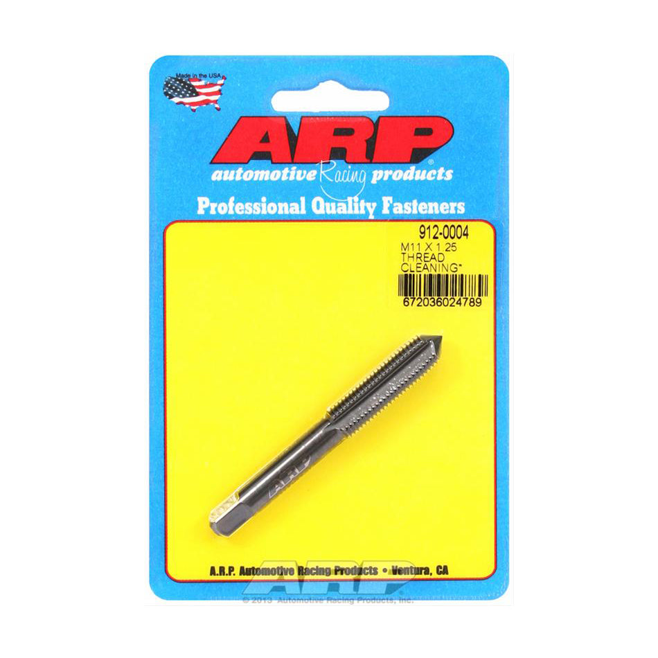 ARP Thread Cleaning Tap 11mm x 1.25 Male Thread Steel Zinc Oxide