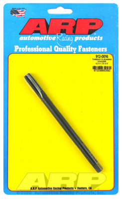 ARP 912-0016 Thread Chaser, 12mm x 1.75 Male Thread, Steel with Zinc Oxide Coating