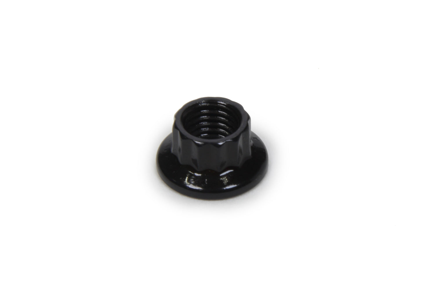 ARP AGN12-5CL 5/16-24 Large Flange Header Nut with 3/8 Inch 12 Point Head in Chromoly Black Oxide Finish