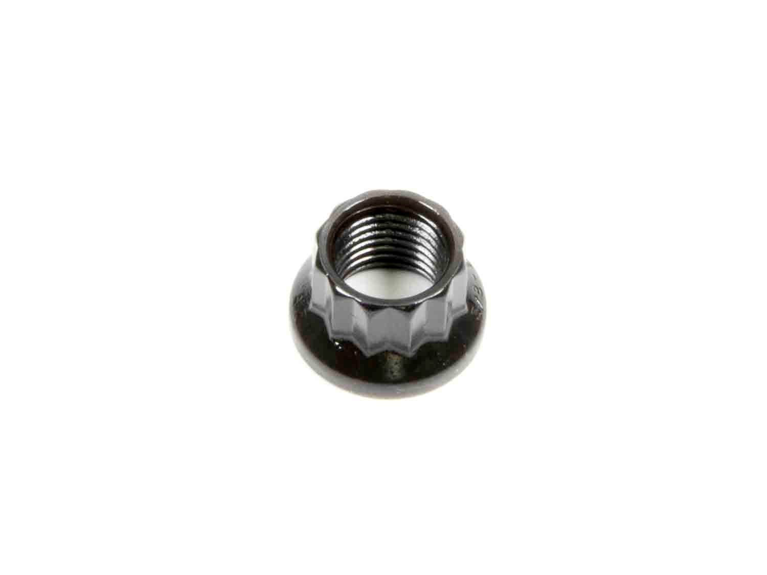 ARP AJN12-1 3/8-24 12-Point Threaded Nut with Black Oxide Finish