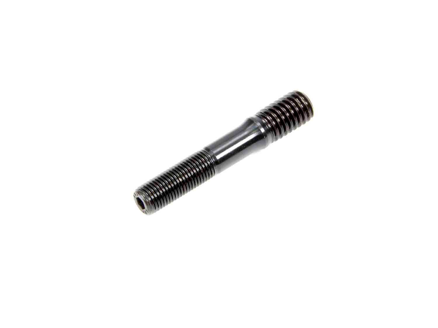 ARP APJ2.500-1SB 7/16 Neckdown Stud with 3/8-24 and 7/16-14 Threads, 2.5 Inches Long, Chromoly Black Oxide Finish