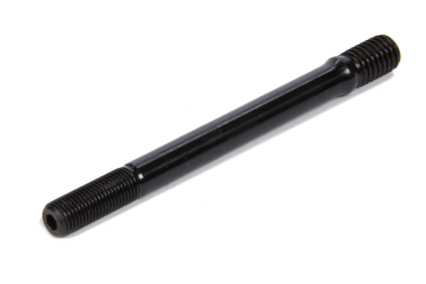 ARP APJ4.750-1SB 7/16-14 and 3/8-24 Thread Broached Stud, 4.75 Inches Long, Black Oxide, Chromoly